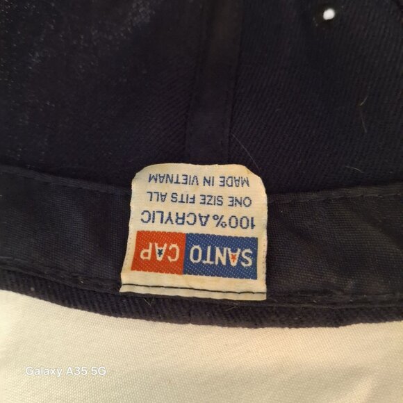 United States Air Force Navy Blue Baseball Cap With Embroidered Seal & Text "No - Picture 6 of 6